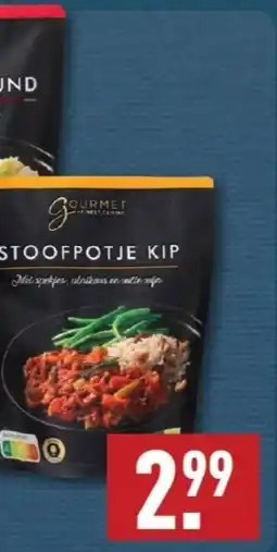 ALDI GOURMET stoofpotje kip aanbieding