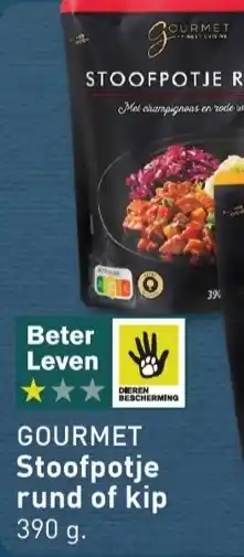 ALDI GOURMET Stoofpotje rund aanbieding