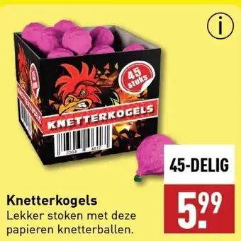 ALDI Knetterkogels aanbieding