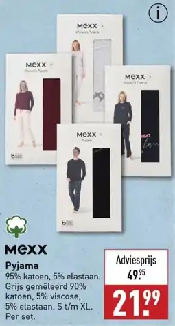 ALDI Mexx Pyjama aanbieding