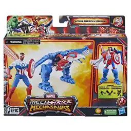 Top1Toys Marvel Mech Strike Captain America 10 cm aanbieding