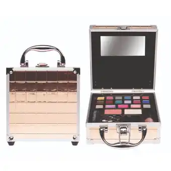 Top1Toys Casuelle Make Up Koffer Champagne Kleur aanbieding