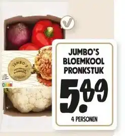 Jumbo JUMBO'S BLOEMKOOL PRONKSTUK aanbieding