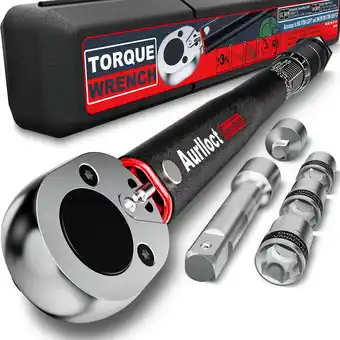 Amazon Aurlloct Momentsleutel 1/2 20-230 Nm voor Auto Vrachtwagens Motorfietsen 6-delige Set Zwart aanbieding