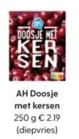 Albert Heijn AH Doosje met kersen aanbieding