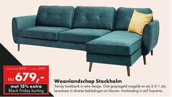 Woonsquare Woonlandschap Stockholm aanbieding