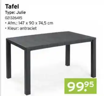 Heuts Tafel Julie aanbieding