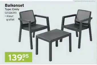 Heuts Balkonset Emily aanbieding