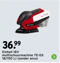 GAMMA Einhell multischuurmachine aanbieding