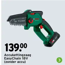 GAMMA Accukettingzaag easy chain aanbieding