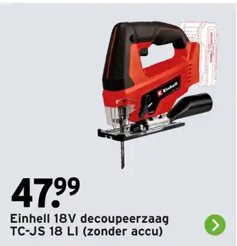 GAMMA Einhell decoupeerzaag aanbieding