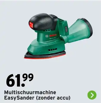 GAMMA Multischuurmachine easysander aanbieding