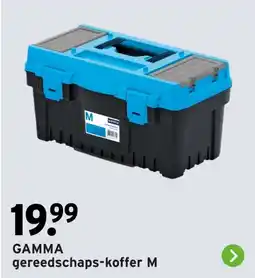 GAMMA Gamma gereedschaps koffer m aanbieding