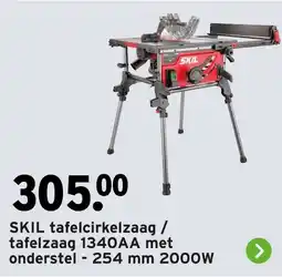 GAMMA Skil tafelcirkelzaag aanbieding