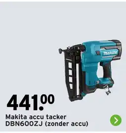 GAMMA Makita accu tracker aanbieding