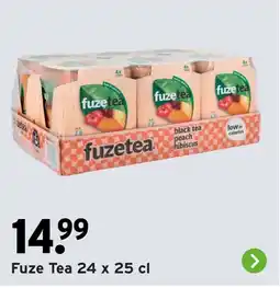 GAMMA Fuze tea aanbieding