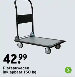 GAMMA Plateauwagen inklapbaar aanbieding