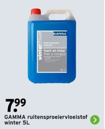 GAMMA Gamma ruitensproeiervloeistof winter aanbieding