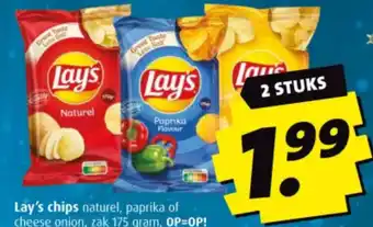 Boni Lay's chips aanbieding