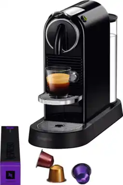 Coolblue Magimix Nespresso CitiZ M196 CN Zwart aanbieding