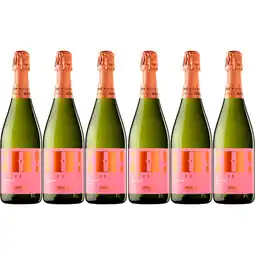 Albert Heijn Hola! Barcelona organic rosé cava 6-pack aanbieding