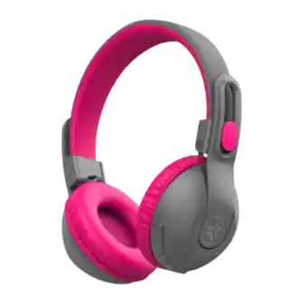 MediaMarkt Jlab Jbuddies Studio 2 Wireless Headphones- Gray/pink kids Hoofdtelefoon Roze aanbieding