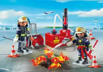 Bol.com PLAYMOBIL Brandweermannen met blusmateriaal - 5397 aanbieding