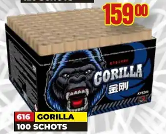 Vuurwerkhal.nl Gorilla aanbieding