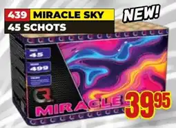 Vuurwerkhal.nl Miracle sky aanbieding