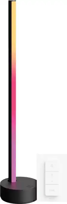 Coolblue Philips Hue Gradient Signe tafellamp Zwart + dimmer aanbieding