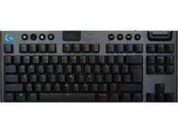 MediaMarkt Logitech G G915x Lightspeed Tkl Draadloos Gamingtoetsenbord Zwart aanbieding
