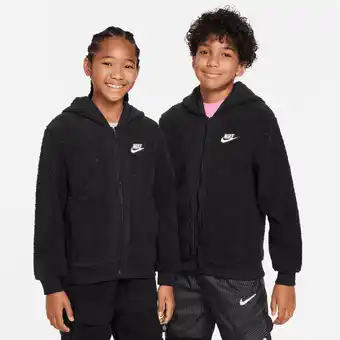 Foot Locker Nike Club Unisex Hoodies - Zwart - Maat: 122 - 128 CM - Foot Locker aanbieding