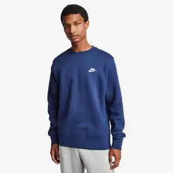 Foot Locker Nike Club Heren Sweatshirts - Navy - Maat: XXL - Foot Locker aanbieding