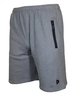 Wehkamp Donnay sportshort grijs gemeleerd aanbieding
