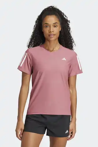 Wehkamp adidas Performance hardloopshirt oudroze aanbieding