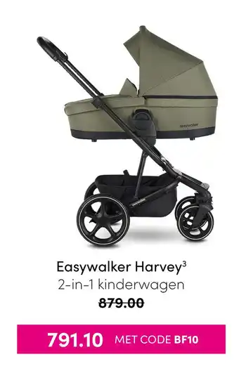 Baby & Tiener Easywalker Harvey 2-in-1 kinderwagen aanbieding