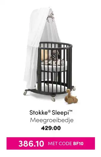 Baby & Tiener Stokke® Sleepi" Meegroeibedje aanbieding