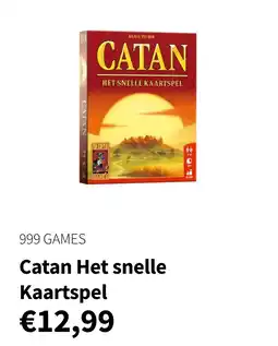 Nijhof Catan Het snelle Kaartspel aanbieding