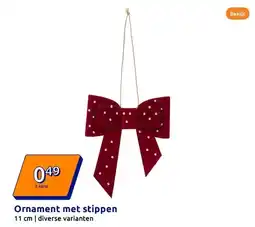 Action Ornament met stippen aanbieding