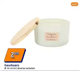 Action Geurkaars aanbieding