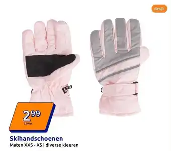 Action Skihandschoenen aanbieding