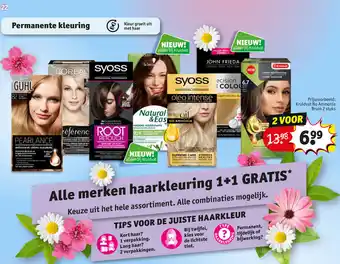 Kruidvat A-merk haarkleuring 2st aanbieding