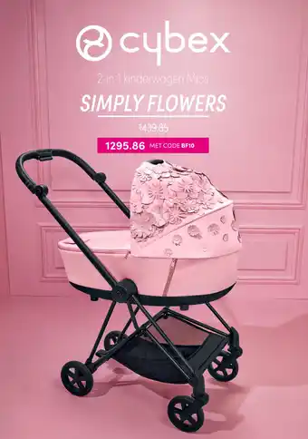 Baby & Tiener Cybex 2-In-1 Kinderwagen Mios Simply Flowers aanbieding