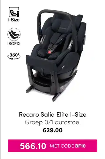 Baby & Tiener Recaro Salia Elite l-Size Groep 0/1 autostoel aanbieding