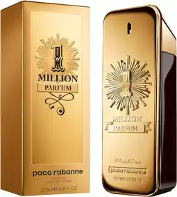 Bol.com Paco Rabanne 1 Million - 200 ml - parfum spray - pure parfum voor heren aanbieding