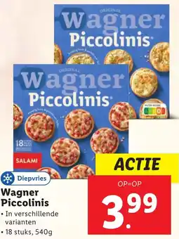 Lidl Wagner Piccolinis aanbieding