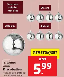 Lidl LIVARNO home Discoballen aanbieding