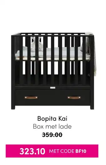 Baby & Tiener Bopita Kai Box met lade aanbieding