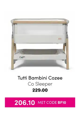 Baby & Tiener Tutti Bambini Cozee Co Sleeper aanbieding