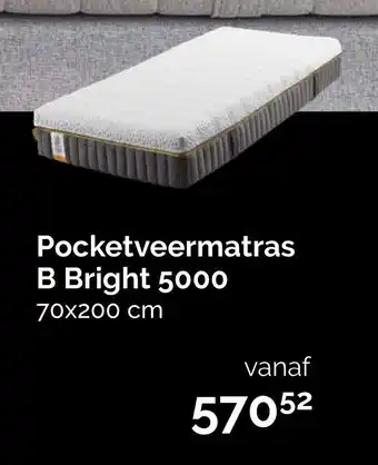 Beter Bed Pocketveermatras B Bright 5000 aanbieding